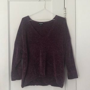 Soft purple sweater
